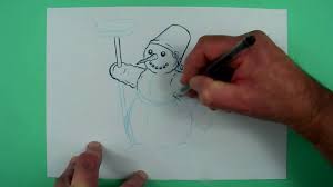 Tauche in die wundervolle welt des zeichnens ein. Wie Zeichnet Man Einen Schneemann Zeichnen Fur Kinder Youtube