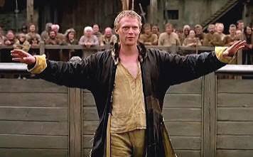 Movie Speech from A Knight's Tale - Chaucer's Second Declamation for Sir  Ulrich Von Lichtenstein of Gelderland