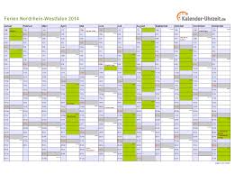 Wann beginnen die sommerferien 2020? Ferien Nordrhein Westfalen 2014 Ferienkalender Zum Ausdrucken