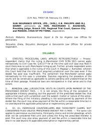 Maybe you would like to learn more about one of these? Sun Insurance V Asuncion Complaint Lawsuit