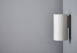 Earth Light Anchor Ceramics Formation wall sconce led aluminum marble light fixture, black, white.
