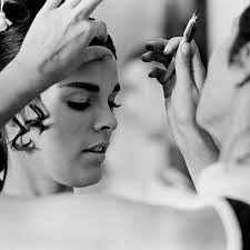 Elizabeth Taylor photographed by Wayne Maser for Vogue, 1987. “Every  obituary talks about Elizabeth Taylor's eyes and no wonder,” wrote  journalist Ralph Lowenstein. “They have been described as violet. I think I