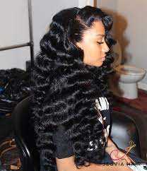 Pretty Loose Wave Hair Weave With Frontal Sew In Curly Hair Styles Naturally Wig Hairstyles Hair Waves