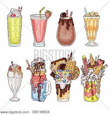 Check spelling or type a new query. Colorful Milkshake Vector Photo Free Trial Bigstock