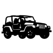 Black And White Jeep Wrangler Clipart Jeep Silhouette Silhouette Clip Art Car Silhouette Silhouette