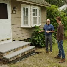 This wooden storage shed uses the smartside technology but looks quite simple on the outside. How To Install Precast Concrete Steps This Old House