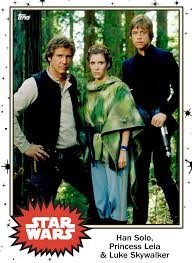 Or pull in obi wan, darth maul, anakin skywalker and yoda to be the prequel of star wars. Han Solo Princess Leia Luke Skywalker Base Series 4 Star Wars Card Trader Wiki Fandom