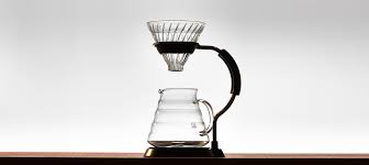 The hario glass server holds up to 20 ounces. V60 Arm Stand Glass Dripper Set Hario Co Ltd