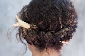 Updos for long hair are trending quite hard now. How To Use A Hair Stick Hair Sticks Hair Forks Tutorial