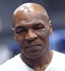 57-year-old Mike Tyson: “The boxing's the easy part. When you get into the  ring to fight, that's the vacation. But when you get in the gym, you have  to do things over