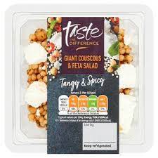Meanwhile, finely chop the onion, cucumber, tomatoes and chilli (i leave the seeds in, but deseed if you prefer). Sainsbury S Giant Cous Cous Feta Salad Taste The Difference 220g Sainsbury S