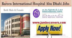 Abu Dhabi Bareen International Hospital Jobs And Careers Hospital Jobs Job Opening Nursing Jobs