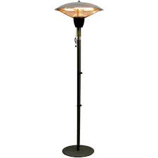 Commercial umbrellas, contract patio furniture, pool furniture Outsunny 1500w Electric Patio Heater Free Standing Outdoor Garden Halogen Heating Light Warmer Pull Switch Garden Outdoors Patio Heaters