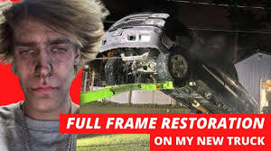 Repainting The Entire Frame On My New Truck!