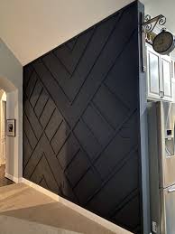 Black wood panel accent wall. 48 Black Accent Walls Ideas In 2021 Black Accent Walls Design House Design
