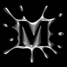 8814 1488 is a combination of two popular white supremacist numeric symbols. Liquid Metal Letter M Alphabet Symbol Stock Illustration Adobe Stock