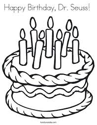 Click on any birthday picture above to start coloring. Happy Birthday Dr Seuss Coloring Page Dr Seuss Crafts Dr Seuss Coloring Pages Dr Seuss Preschool
