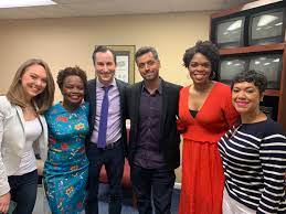 Delivering relief to family businesses and communities to bridge our economy, to end the pandemic. Karine Jean Pierre On Twitter The Sunday Crew At Msnbc In Dc For Amjoyshow With Joyannreid Sundaymorning Sundaybest