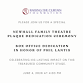 Newhall Family Theatre Plaque Dedication Ceremony