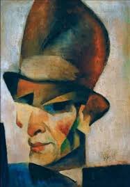 Hungarian painter influenced by cubism and futurism movement