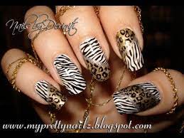 Several layers of dead, compacted cells cause the nail to be. Easy Hot Leopard Zebra Animal Print Nail Art Stamping Design Tutorial Youtube
