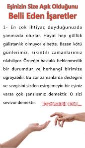 Esinizin Size Asik Oldugunu Belli Eden Isaretler
