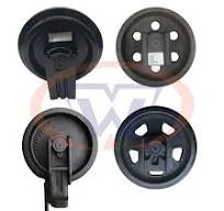 Factory Price Mini Excavator Kubota U15 Kx91 Kh60 Kx161-3 Kx121-3 Front  Idler Assembly, Kubota U008 Kx41 Kx71-3 Kx080.3 U55-4 Kx057 Front Idler  Wheel