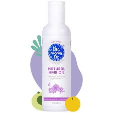 For a long, lustrous and beautiful hair, coconut oil. The Moms Co Natural Baby Hair Oil With Mono Cartons 200 Ml