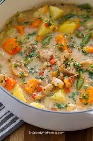 Chicken alfredo stew, autumn chicken stew, mediterranean chicken stew—there are so many delicious ways to make chicken stew, and we've collected them all for you right here. Chicken Stew Spend With Pennies