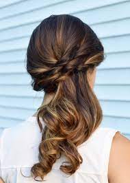 Women Haircuts Curly Marion Cotillard Side Ponytail Wedding Hairstyles Bridesmaid Hair Casual Hair Styles