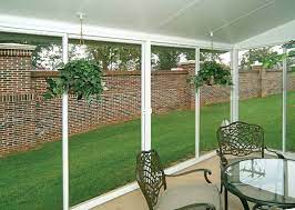 If you want to do it yourself, your best bet is to purchase the screen and tracking separately, and to make matters as simple as possible, stick as with any home improvement project, you can spend a lot of money installing a diy screened patio or porch enclosure, but you really don't need to do so. Sunroom Kit Easyroom Diy Sunrooms Patio Enclosures