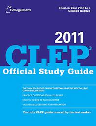 Check spelling or type a new query. Clep Official Study Guide 2011 Paperback Mcnally Jackson Books