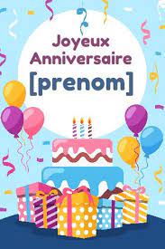 Carte anniversaire gratuite à imprimer avec prénom. Carte Anniversaire Pdf