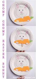 Color an easter egg or make easter art. Paper Plate Bunny Easter Craft Preschool Crafts Bunny Crafts Easter Bunny Crafts