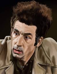 My rendition of Kramer. What's he saying to George?