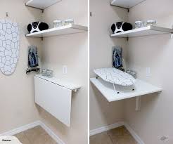 Ikea Norberg Wall Mounted Drop Leaf Table White Ikea Laundry Room Wall Mounted Folding Table Laundry Room Folding Table