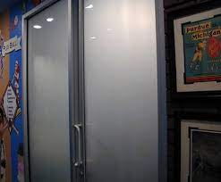 Frosted glass doors can feature a variety of styles and can open. Switchable Privacy Glass Bathroom Doors Innovative Glass