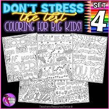 Between fixed and growth mindsets, and stresses the need to be open to change in order to achieve. Growth Mindset Colouring Pages Posters Sheets Don T Stress The Test 4