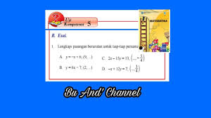 =+ + uji kompetensi 5 a. Uji Kompetensi 5 Matematika Kelas 8 Semester 1 Kemendikbud