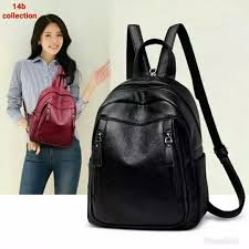 Maka anda harus terlebih dahulu mengetahui bagaimana cara memilih produk tas branded terbaik dan tentunya awet. Tas Ransel Wanita Original Korea Murah Perempuan Distro Import Remaja Branded Terbaru Kekinian Tas Ransel Resleting Dua Backpack Semi Kulit Tas Ransel Semi Kulit Hitam Vt364 Lazada Indonesia