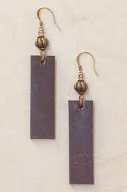 dolores leather earrings brown diy leather earrings leather jewelry diy leather jewels