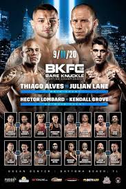 The fastest growing combat sport in the world 👊 #knucklemania | 2.5.21 | tampa, fl watch 👇 linktr.ee/bkfc. Bkfc 12 Alves Vs Lane Event Tapology