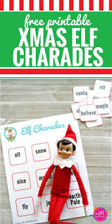 Christmas Elf Charades My Life And Kids Christmas Games For Kids Christmas Elf Elf