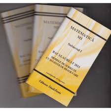 Maybe you would like to learn more about one of these? Set Matematica M1 Bacalaureat Subiectul 1 2 3 7carti Ro