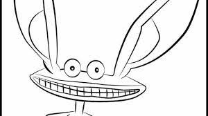Nickelodeon at first ordered 40 episodes and planned to debut it in fall 1998. Aaahh Real Monsters Ickis Coloring Page