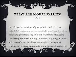 Maybe you would like to learn more about one of these? Good Moral Employer Example Moral Values