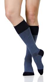 Vim Vigr 15 20 Mmhg Compression Socks Cotton In Heathered Colllection Navy Compression Socks Postpartum Belly Band Nursing Sleepwear