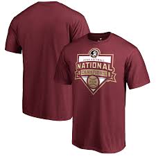The college softball season is coming to a close in oklahoma city. Florida State Seminoles Fanatics Branded 2018 Ncaa Softball Women S College World Series Champions T Shirt Garnet