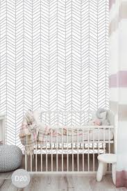 Chevron Removable Wallpaperself Adhesive Peel Stick Nursery Etsy Kids Room Wallpaper Herringbone Wallpaper Room Wallpaper