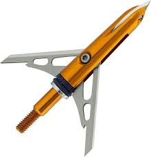 Amazon Com Rage Crossbow X 2 Blade Archery Arrow Broadhead 100 Or 125 Grain With Shock Collar Technology 3 Pack Archery Broadheads Sports Outdoors